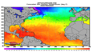 Atlantic Sea Surface Temps